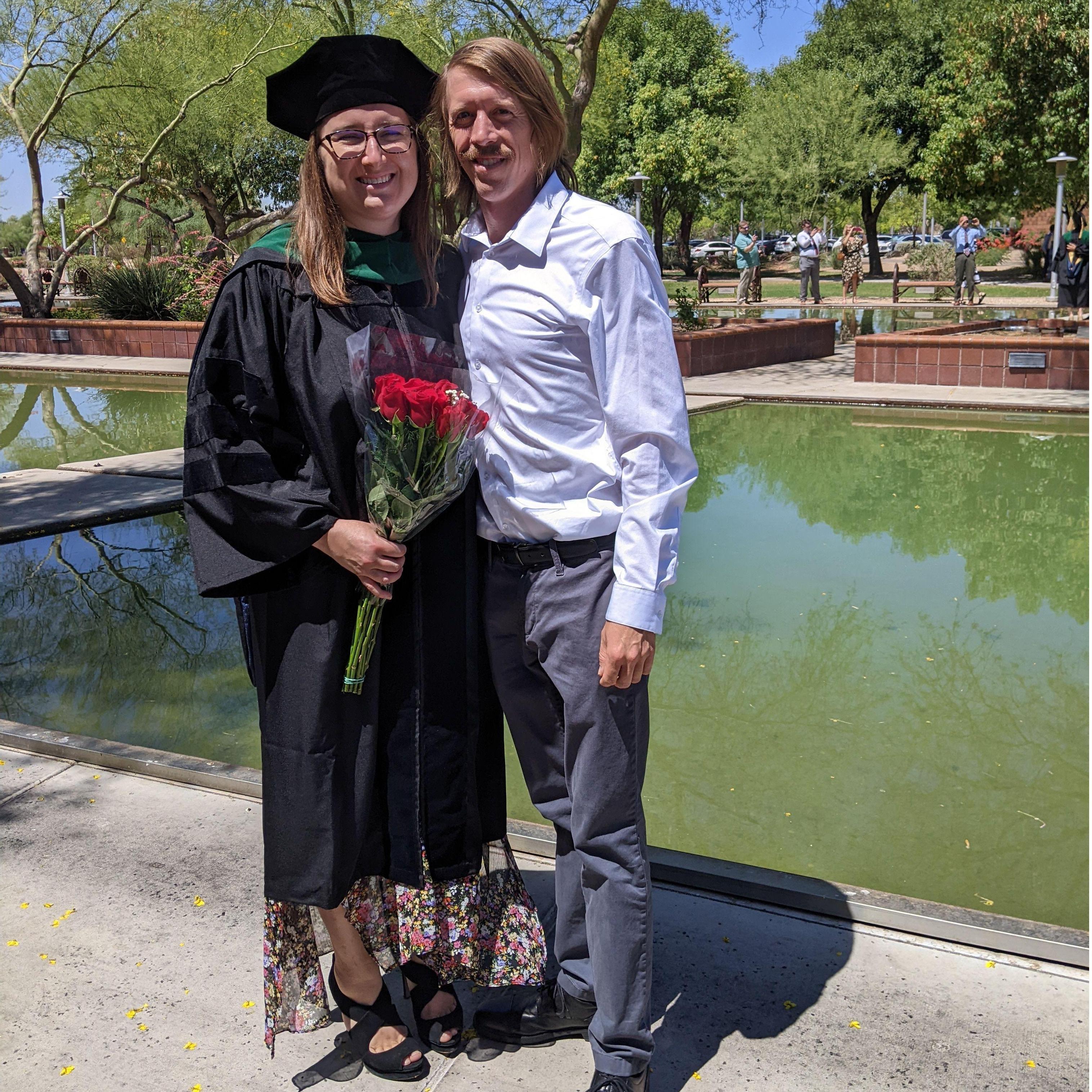 Sophie's medical school graduation.