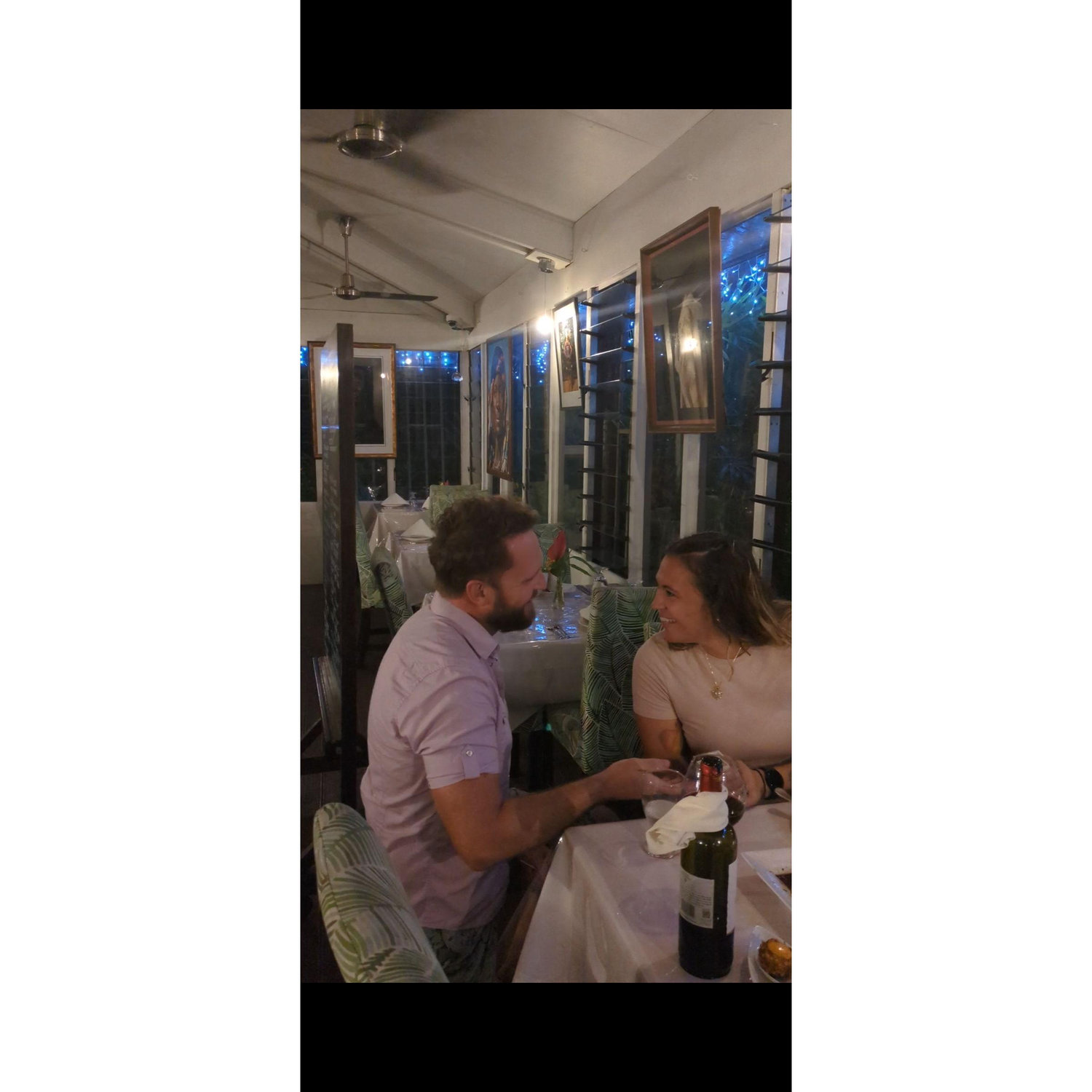 He asked, and….