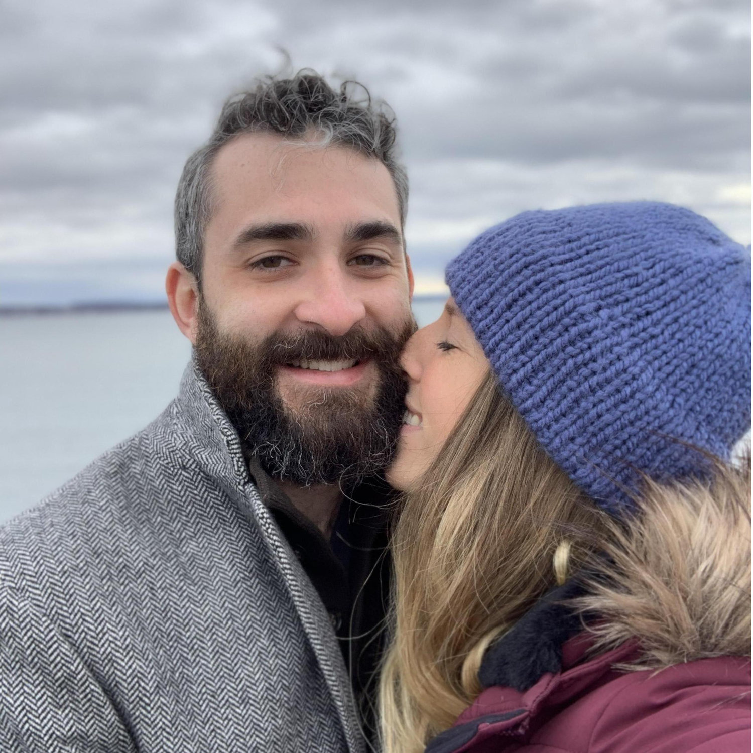 Such bliss after deciding on our first wedding venue in January 2020...we had no clue, haha