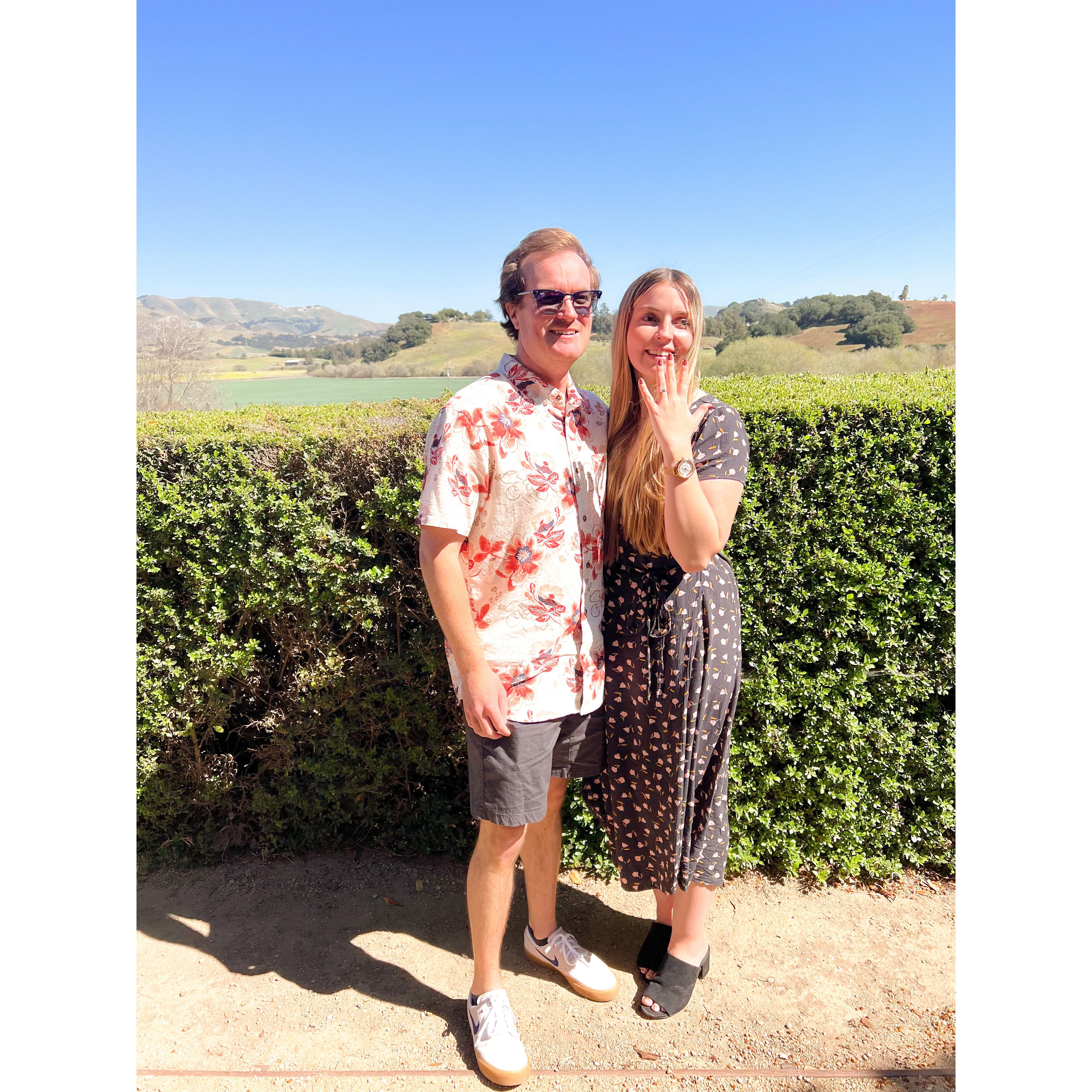 The day we got engaged, 2022