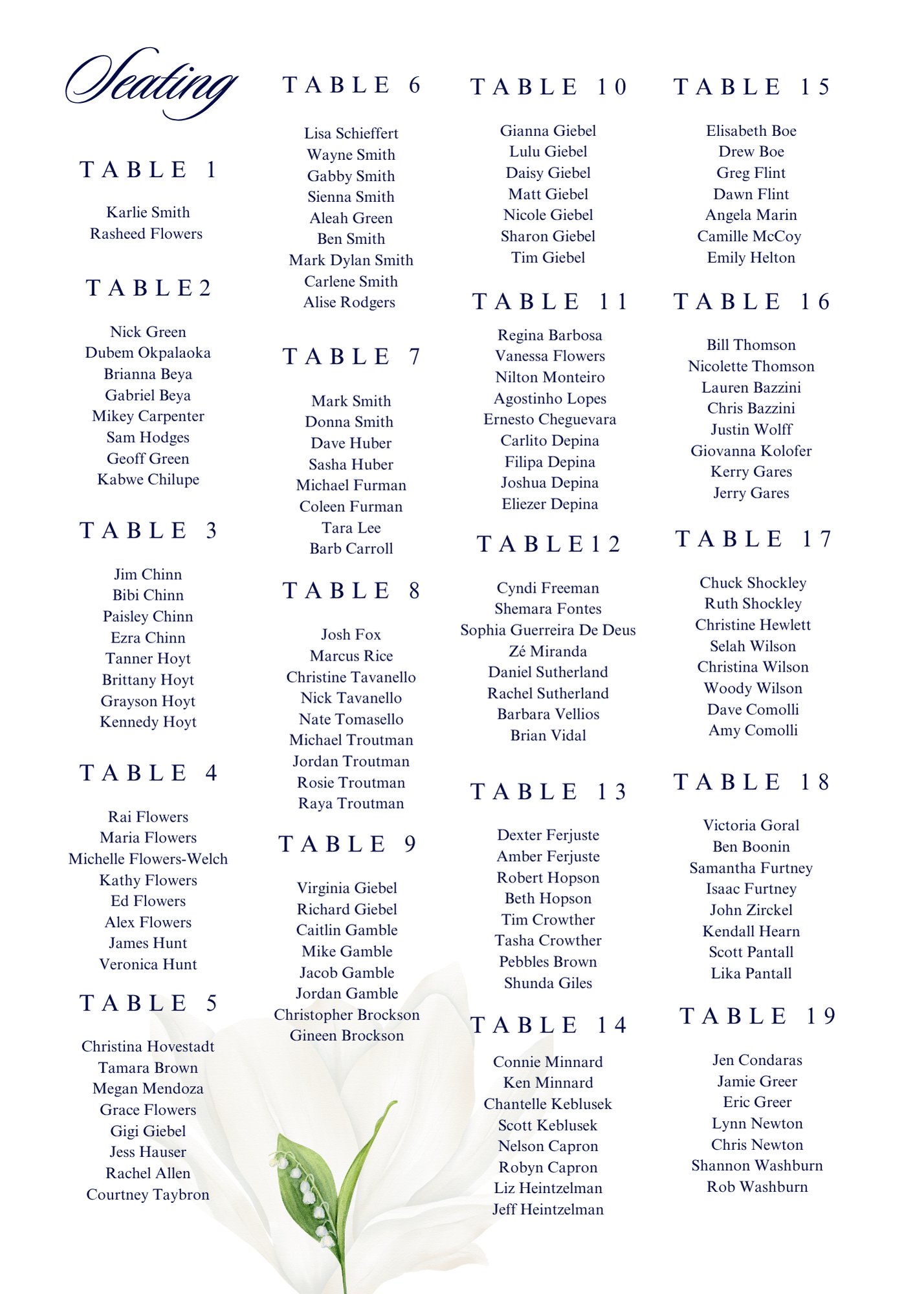 The Wedding Website of Karlie Smith and Rasheed Flowers