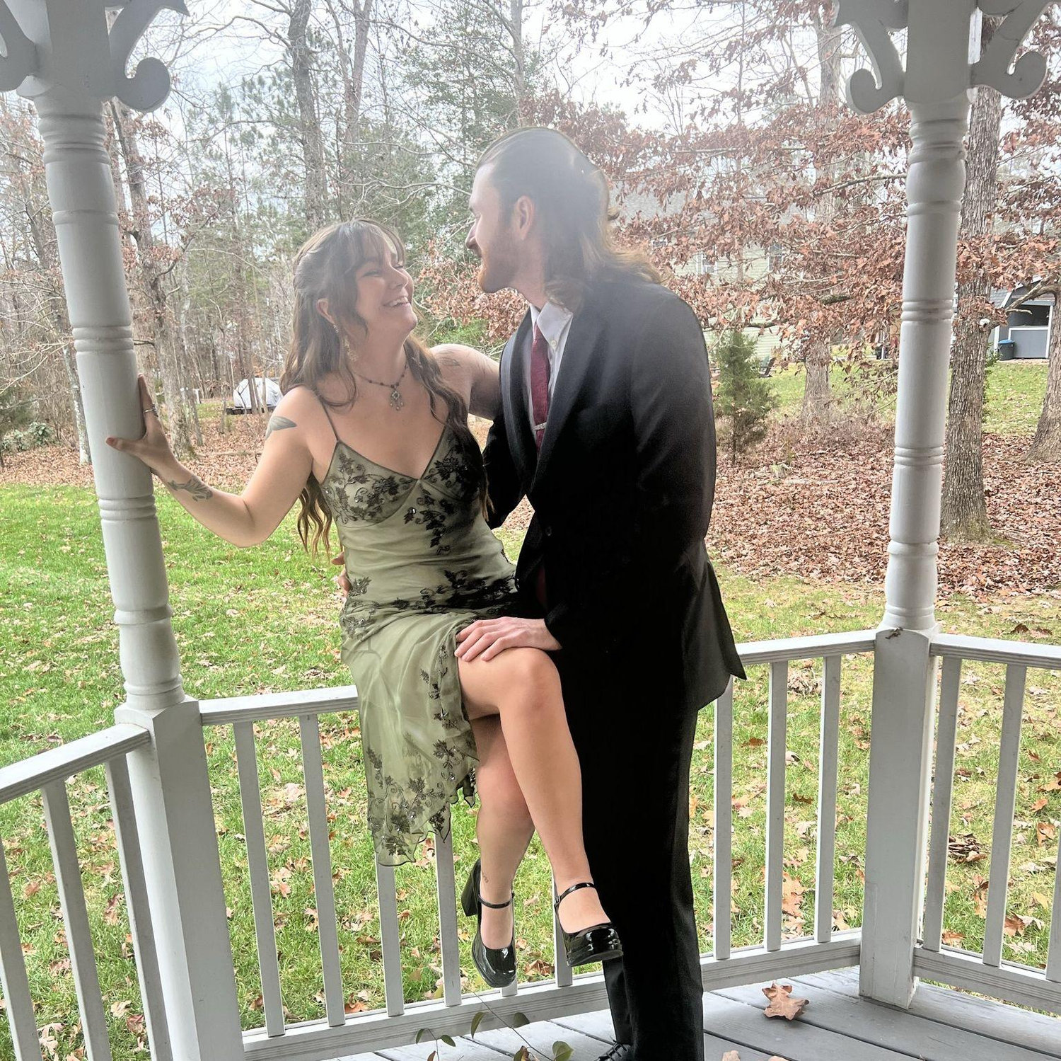 December 2, 2023: Extra smiley this day because Nia's sister Nellie got married!