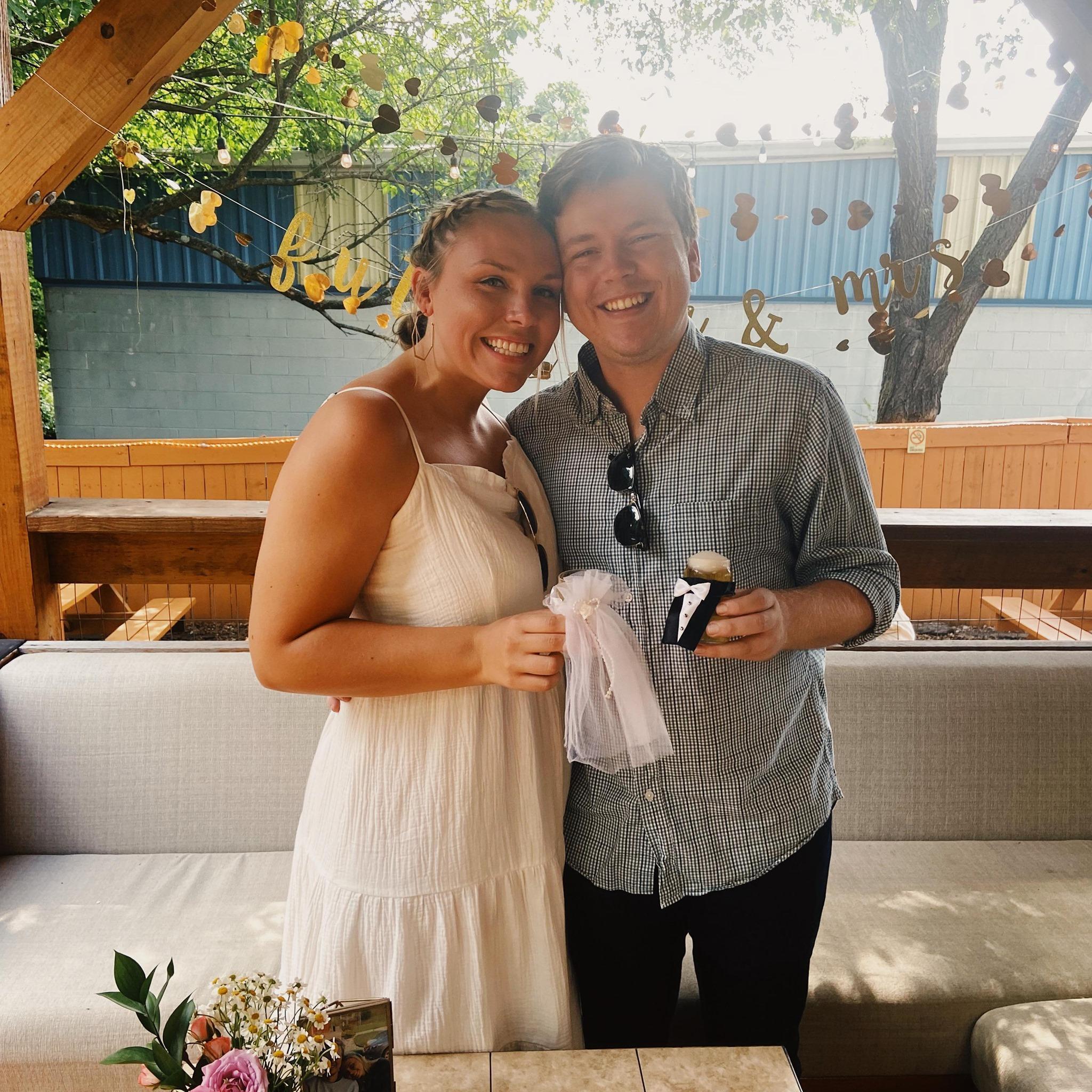 Our engagement party thrown by our sweet friends in Nashville!