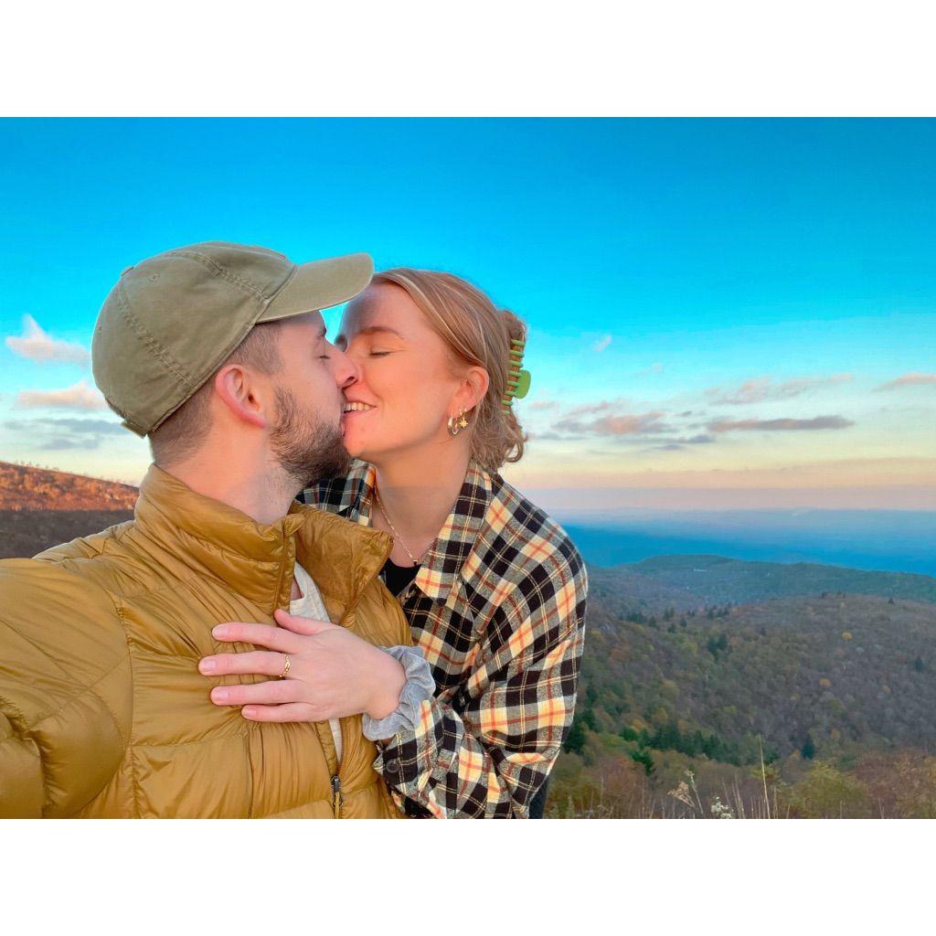 Our first trip to Asheville, our home away from home. Also where we both said "I love you" for the first time!