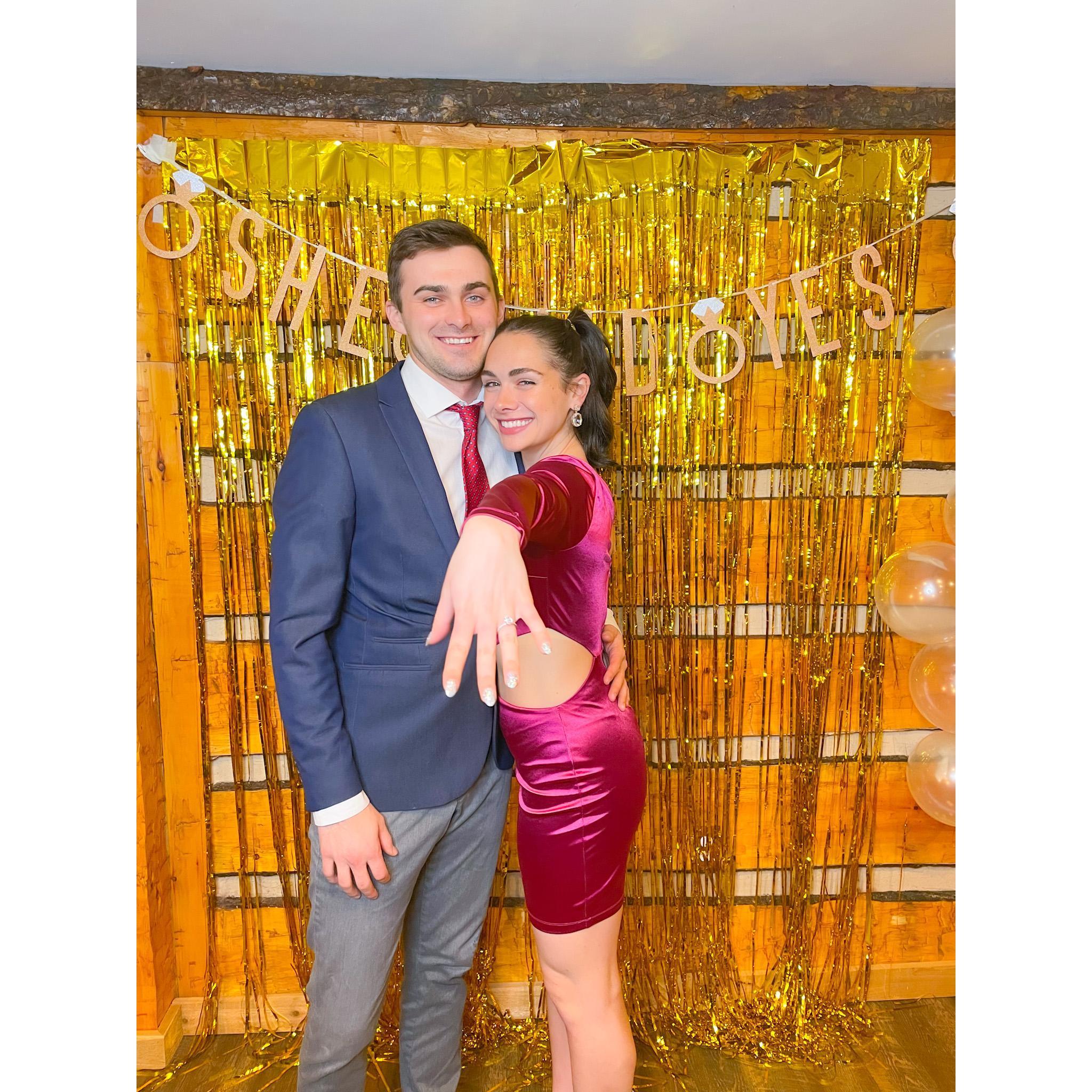engagement night! 12.31.21