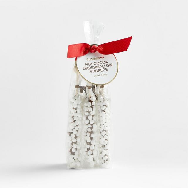 Mini Marshmallow Hot Chocolate Stirrers