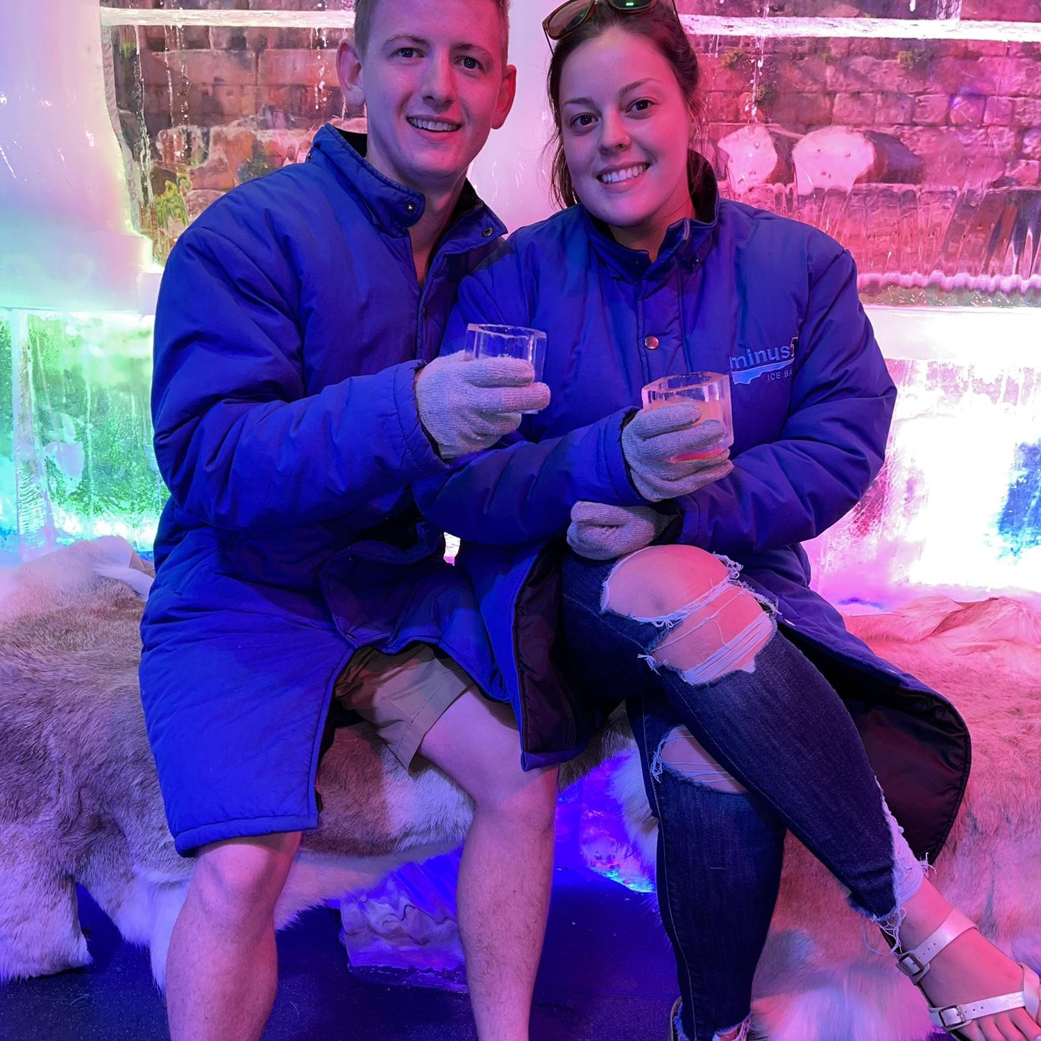 2021- Ice Bar in Las Vegas