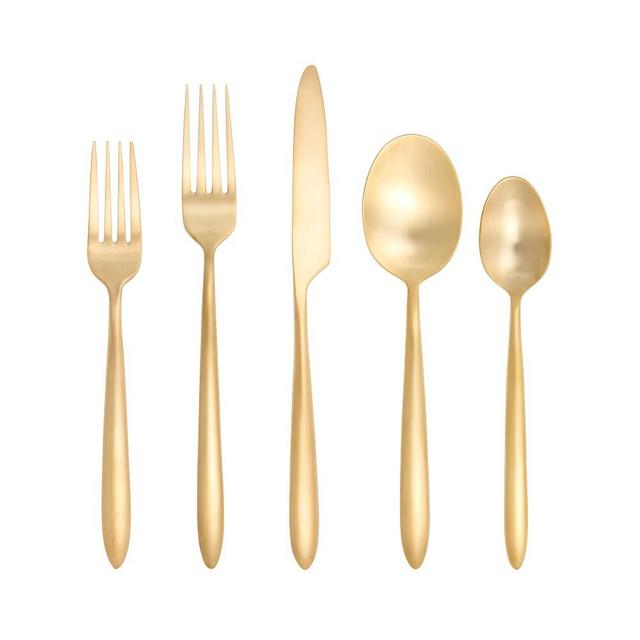 Fortessa Velo Gold 20-Piece Flatware Set