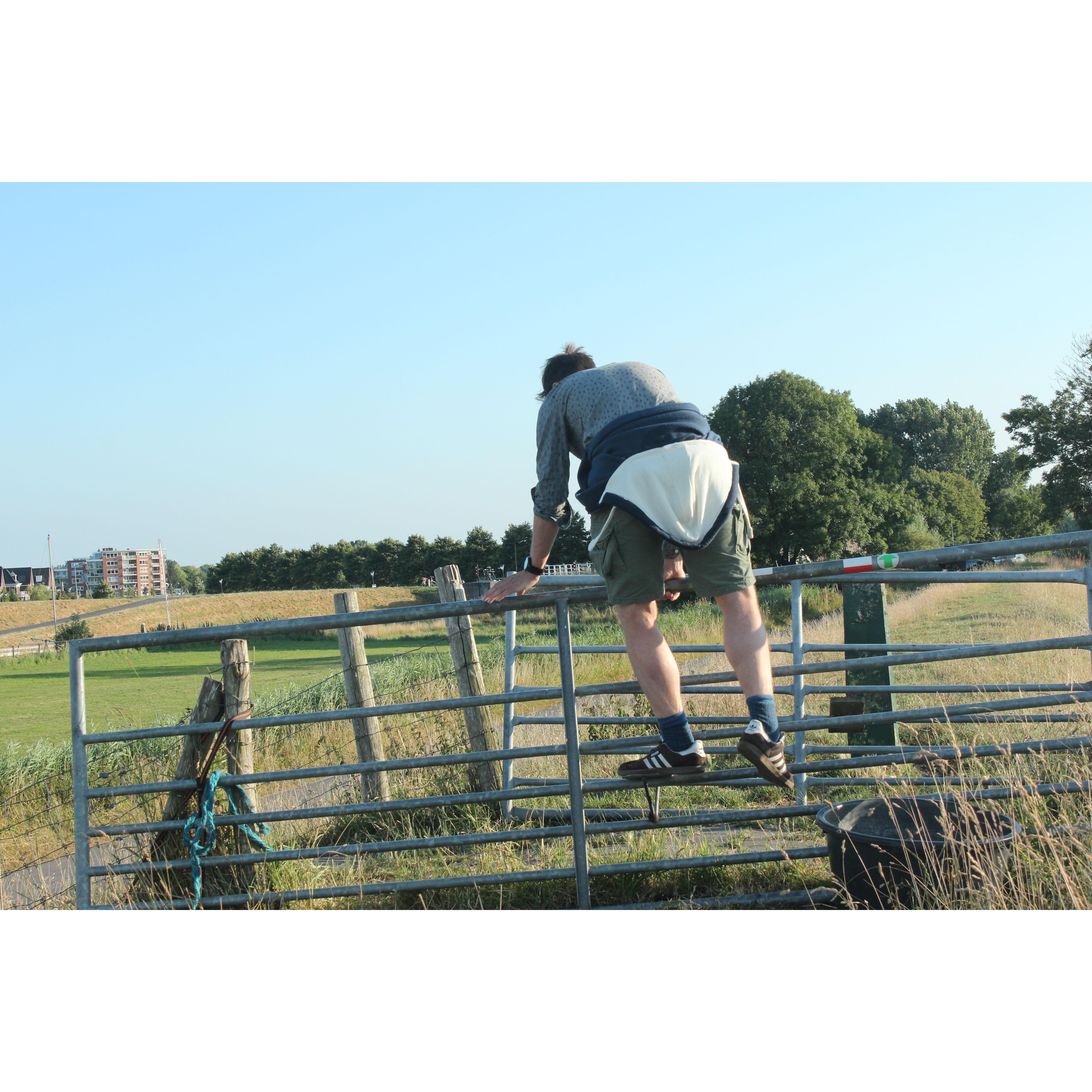 Michael's diaper. Uuuuuh... sexy! 🤣