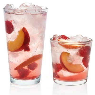 Libbey® Preston 16-Piece Glass Drinkware Set
