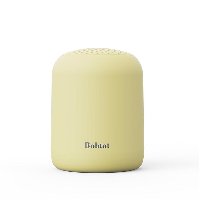 Bobtot Portable Bluetooth Speakers Wireless, Waterproof Shower Speaker with 24H Playtime, Loud Stereo Sound, TWS, Built-in Microphone, Small Size with Carry Lanyard, Yellow