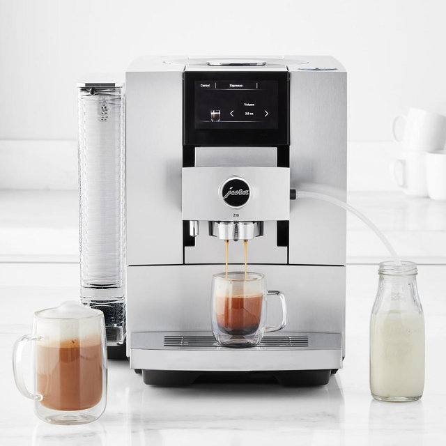 Jura Z10 Fully Automatic Espresso Machine Aluminum White