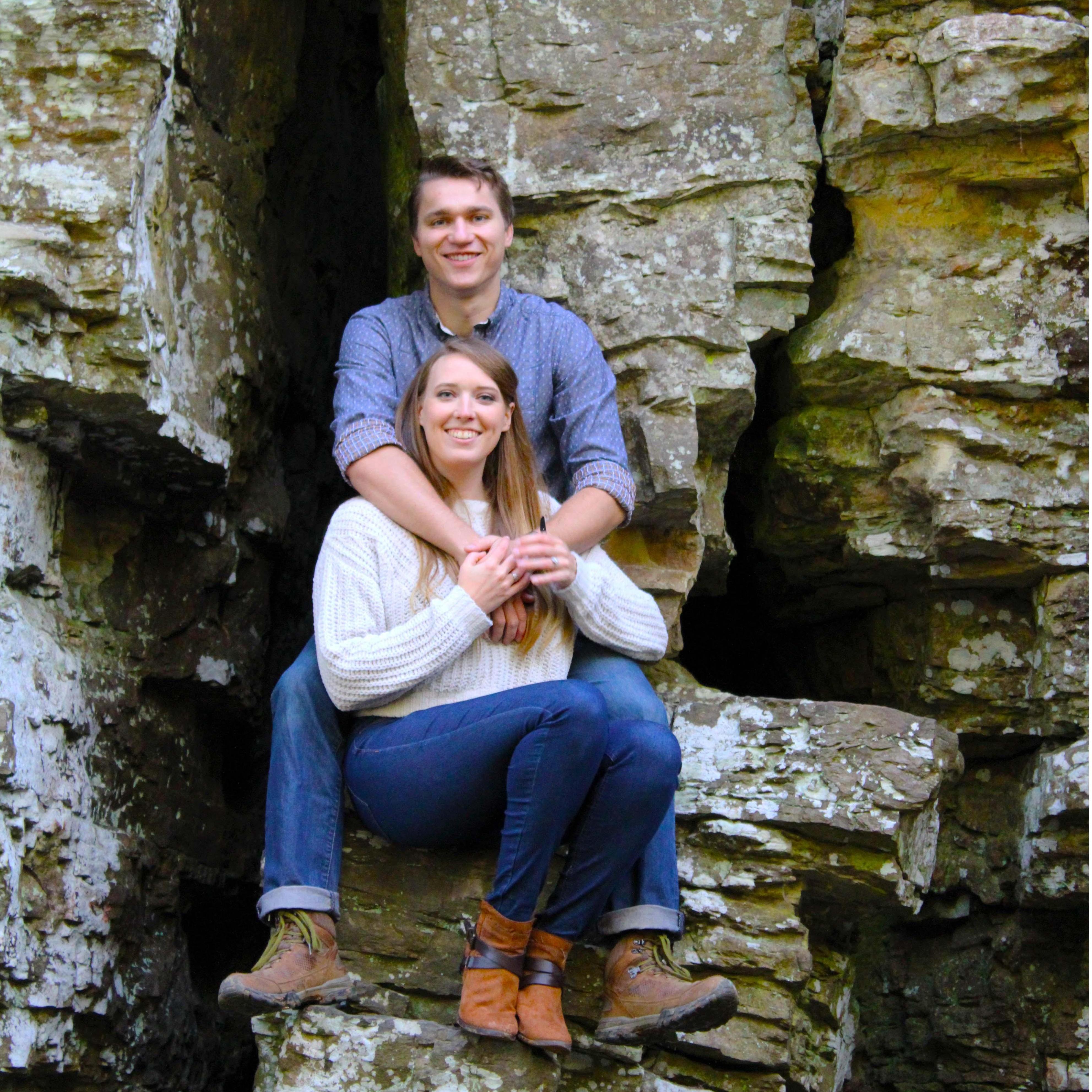 Thanks Dylan Evans for taking our engagement pics!