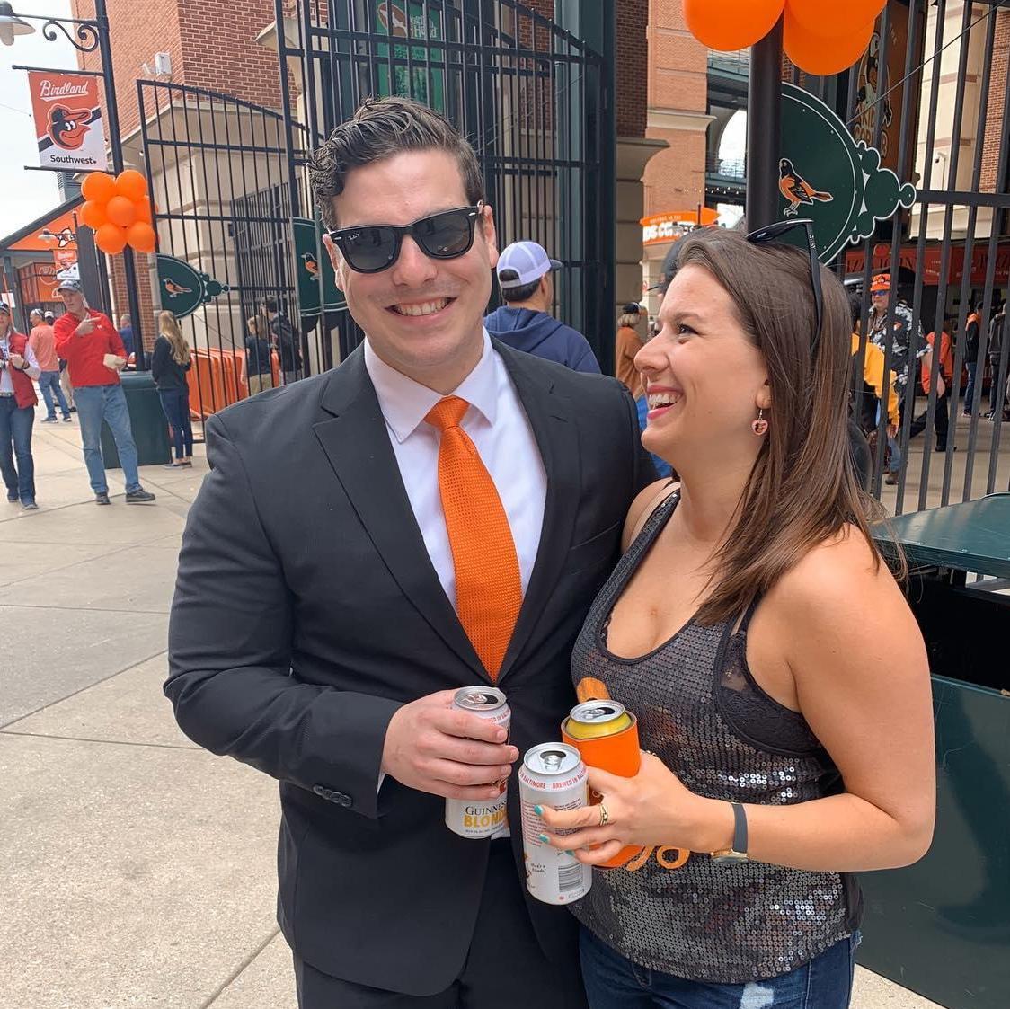 Our first O's Opening Day together
