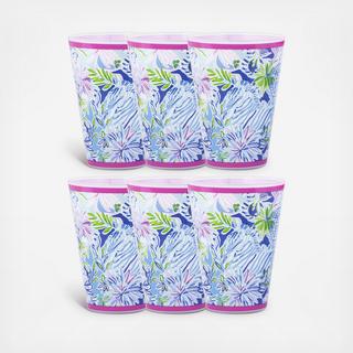 Pool Cups, Set of 6