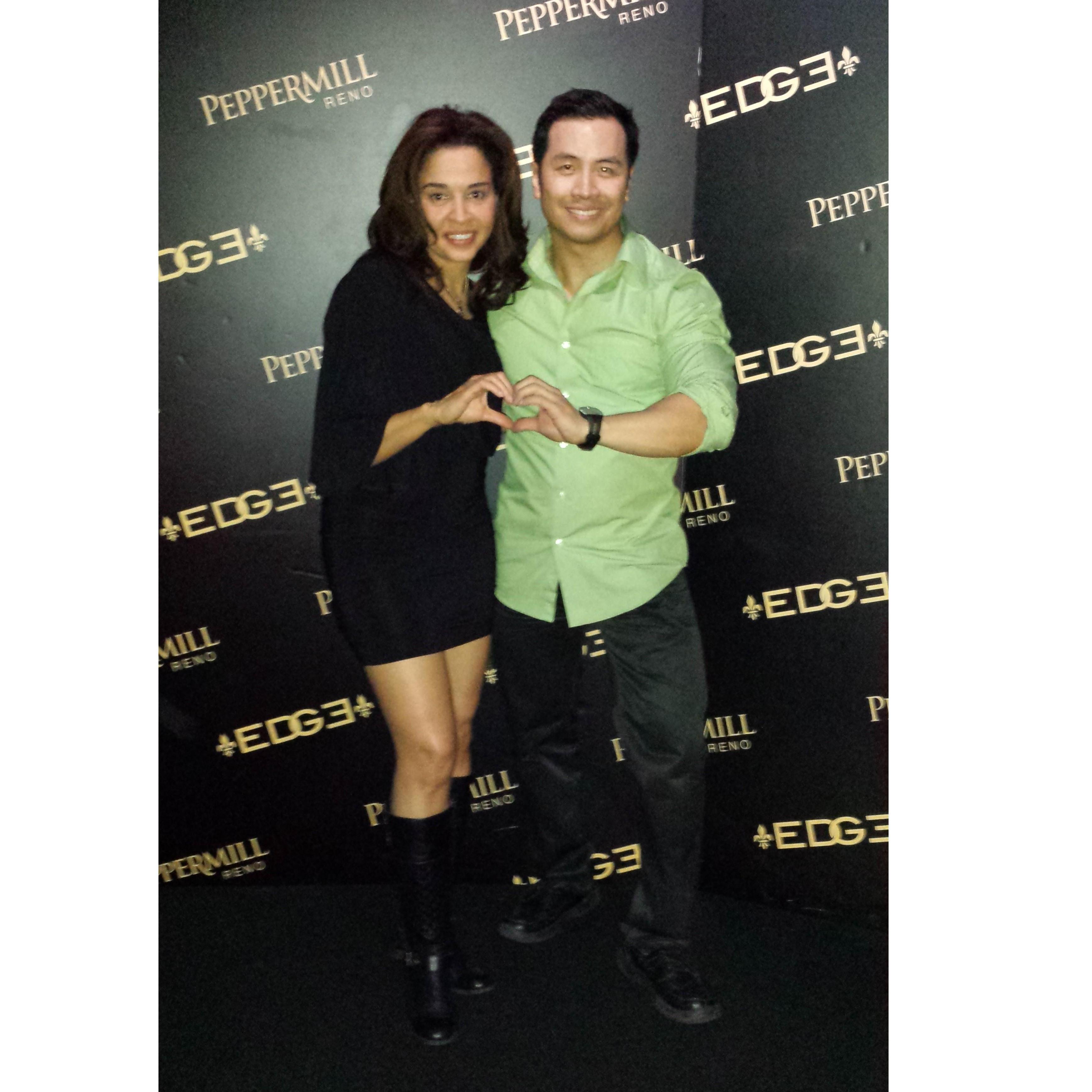 Another night of Bachata dancing at Edge Nightclub when we we're sexy & hot...;)