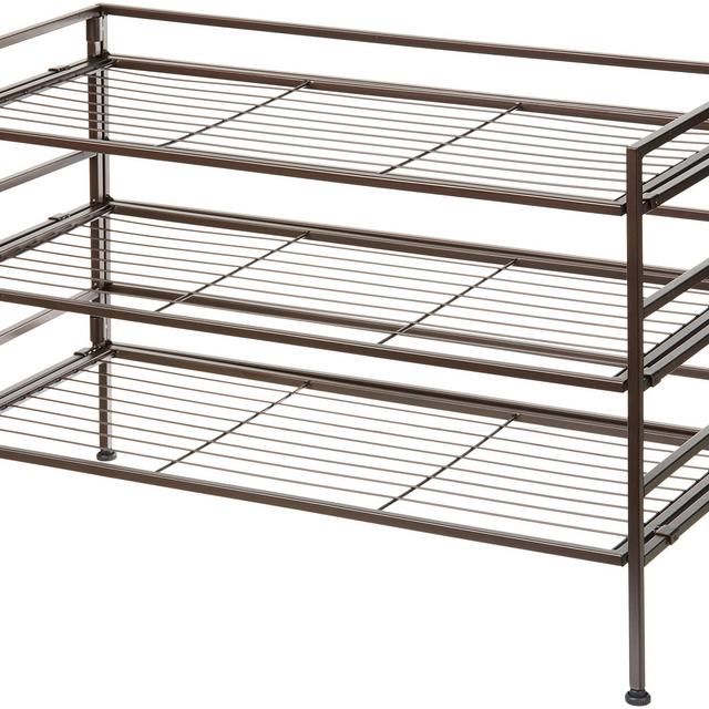 AmazonBasics 9-Pair Shoe Rack Organizer