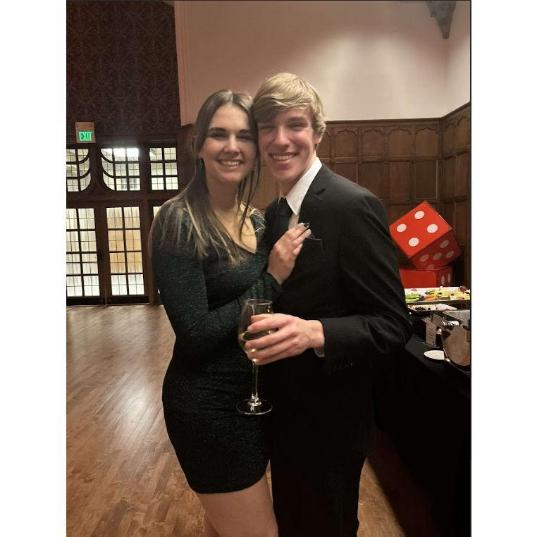 Our first hotel gala as boyfriend and girlfriend!