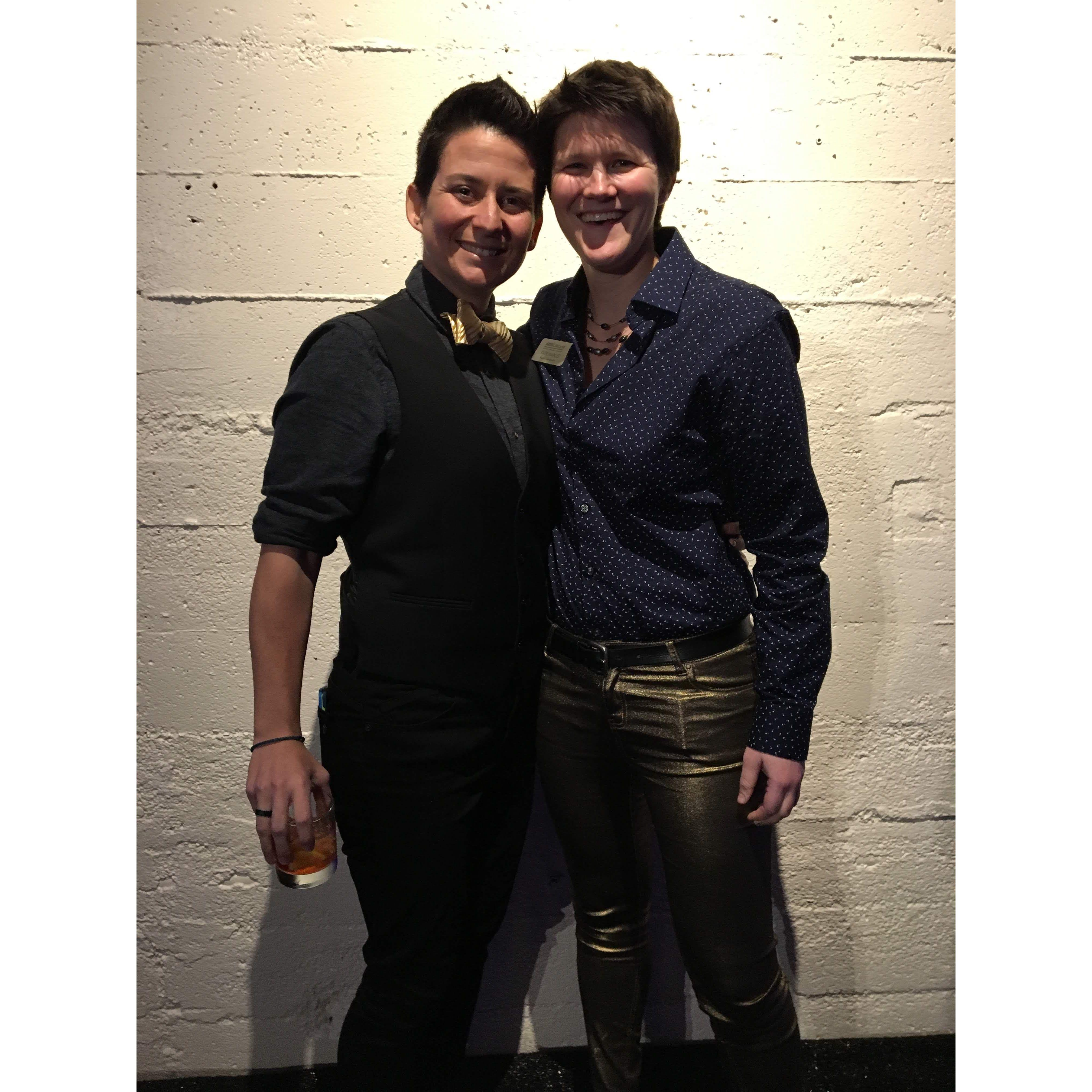 December 2018, Dressing Fancy for the ALC Holiday Party