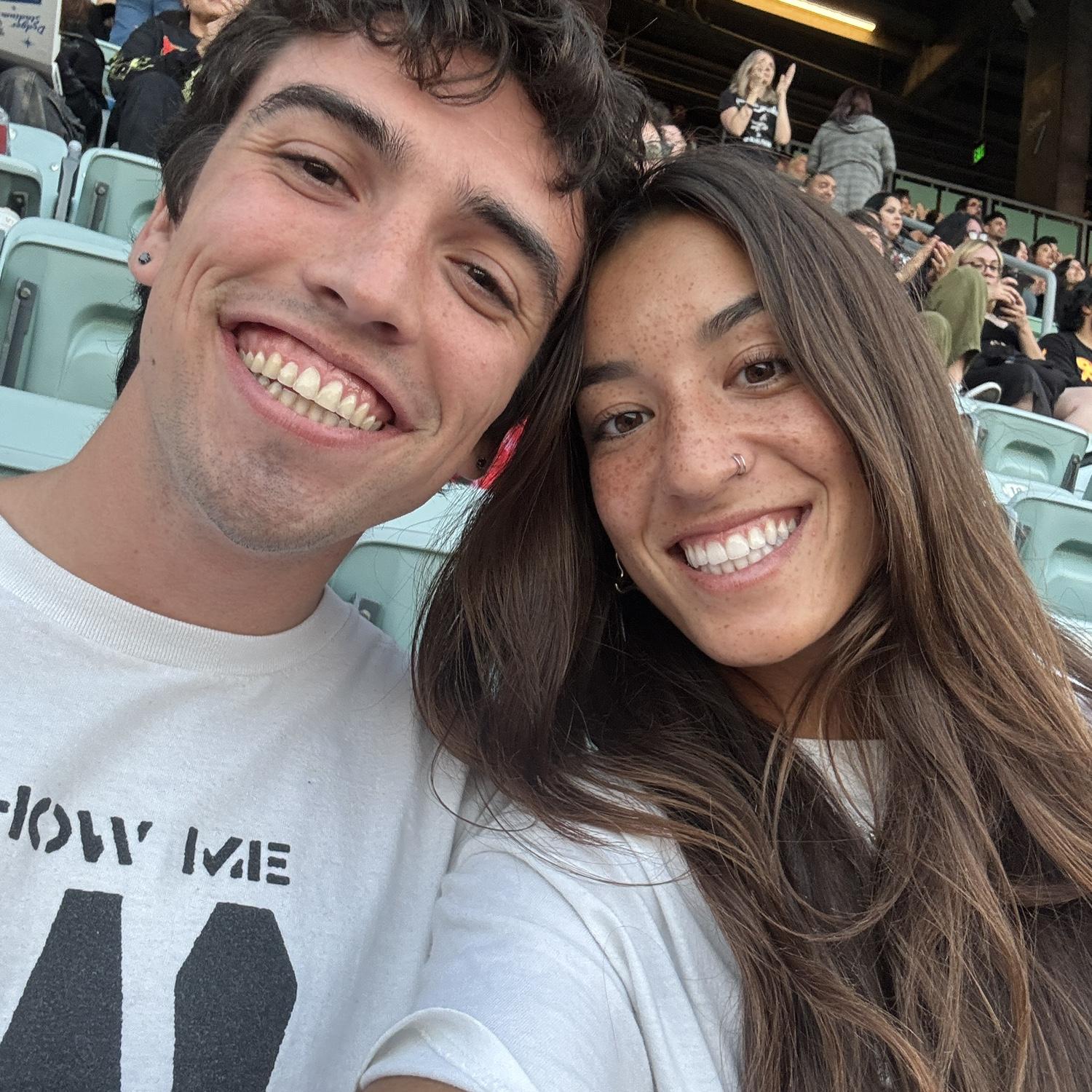 We went to a My Chemical Romance concert together
