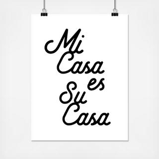 Mi Casa Print