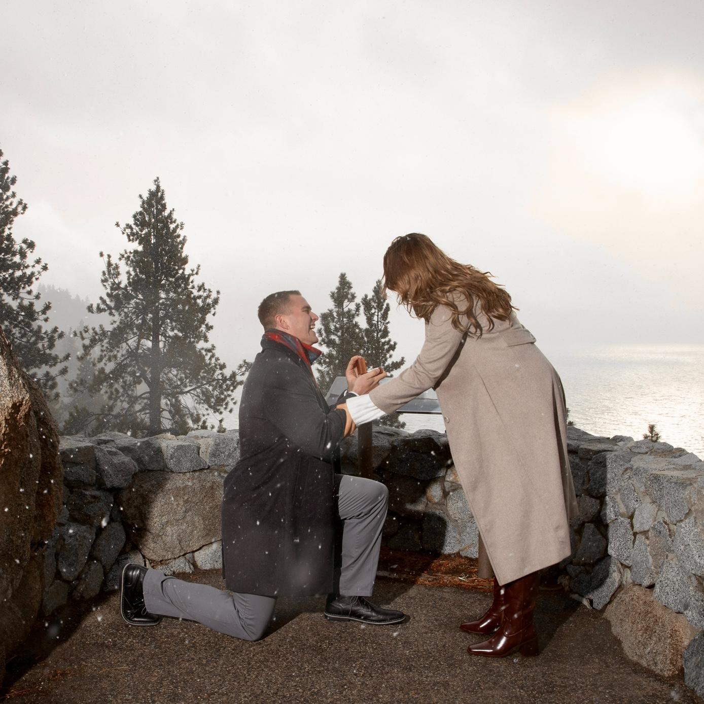 She said yes!!!!