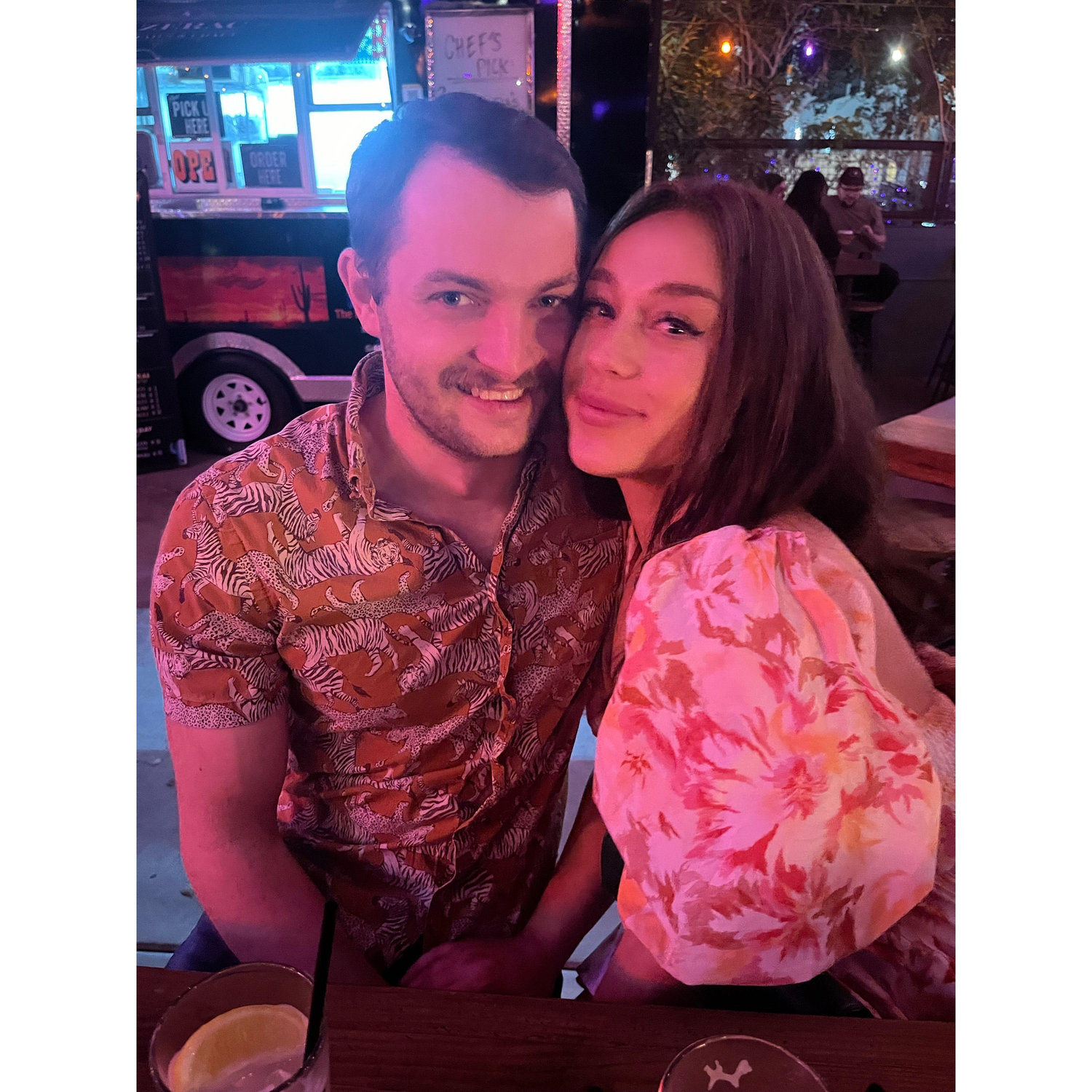 Taken at one of our favorite spots, the Sazerac, in Downtown Phoenix!