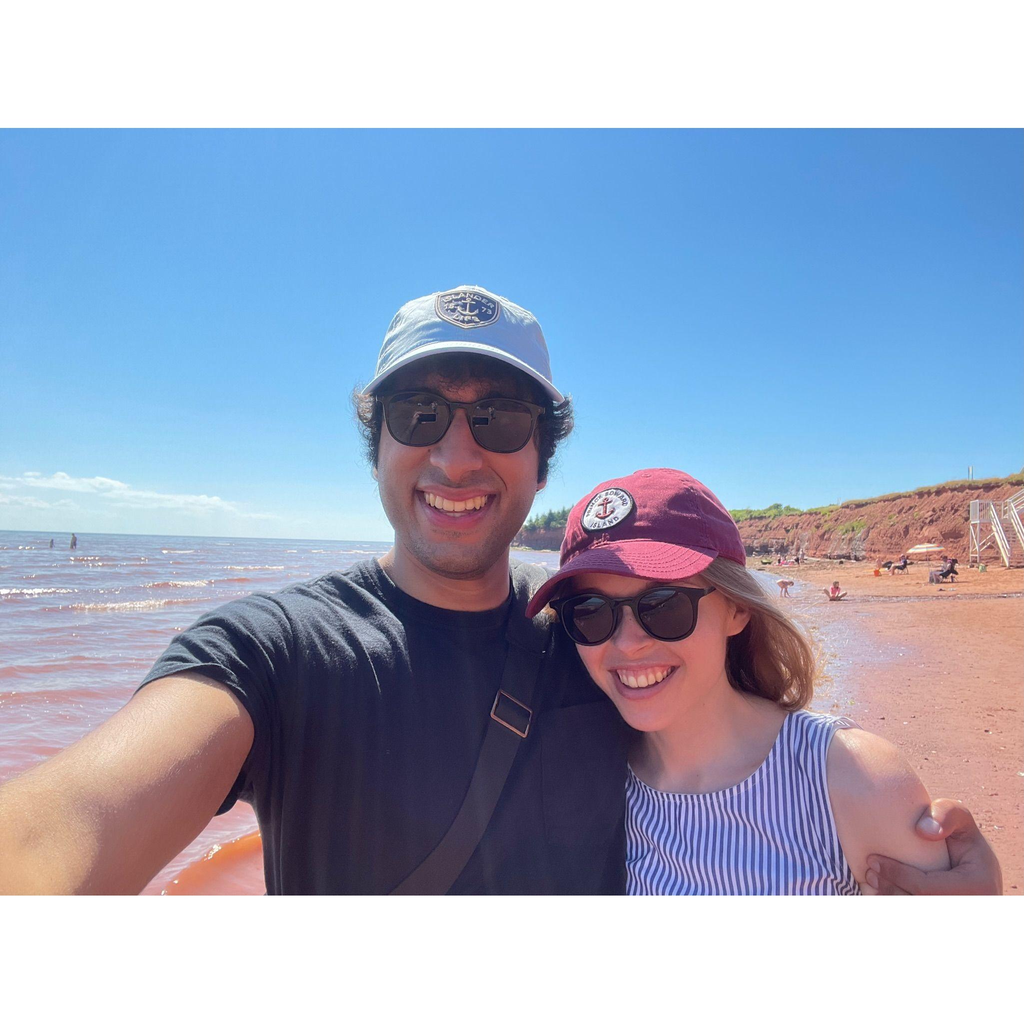 PEI - red clay sands!