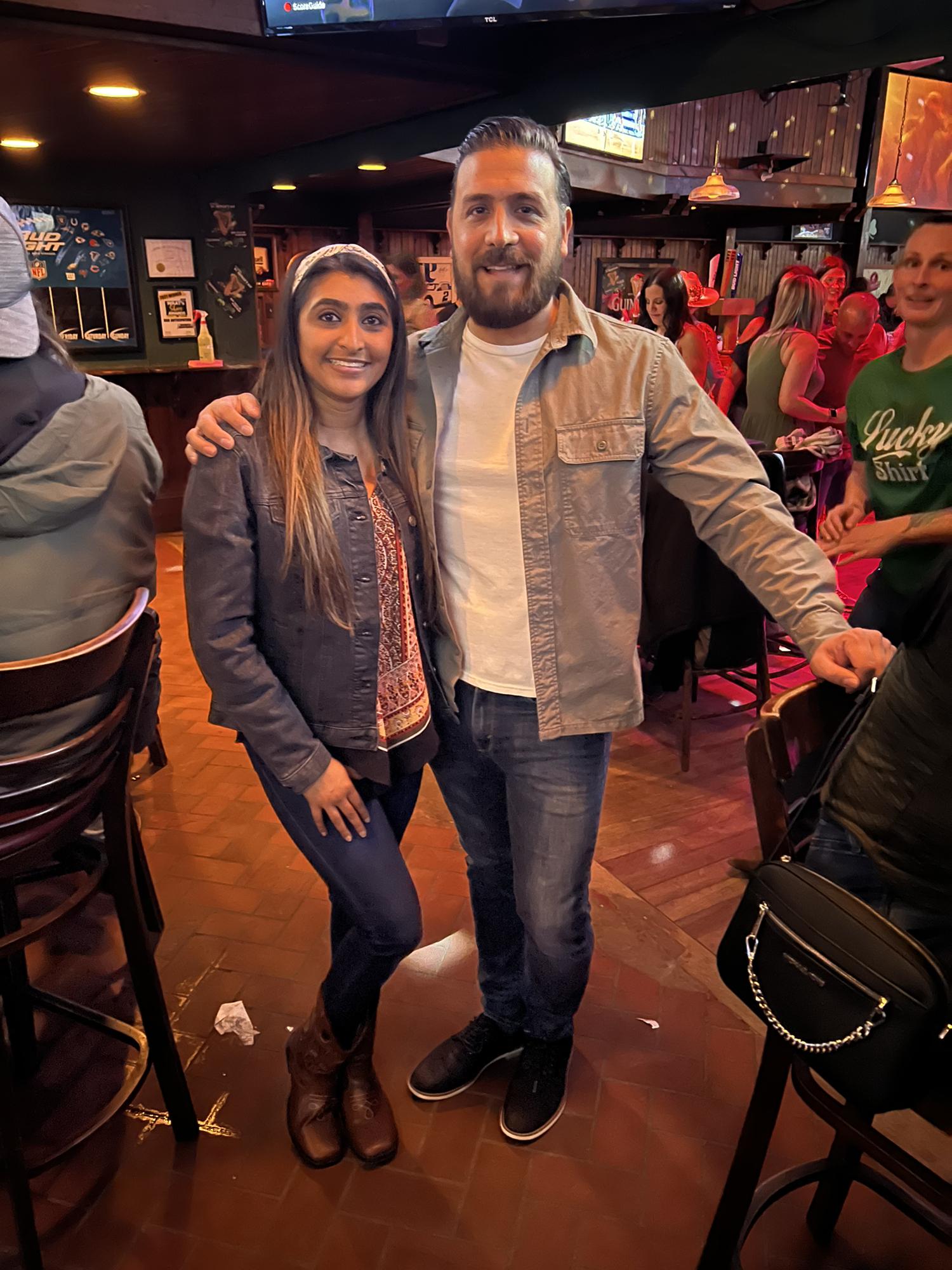 Our first time line dancing!