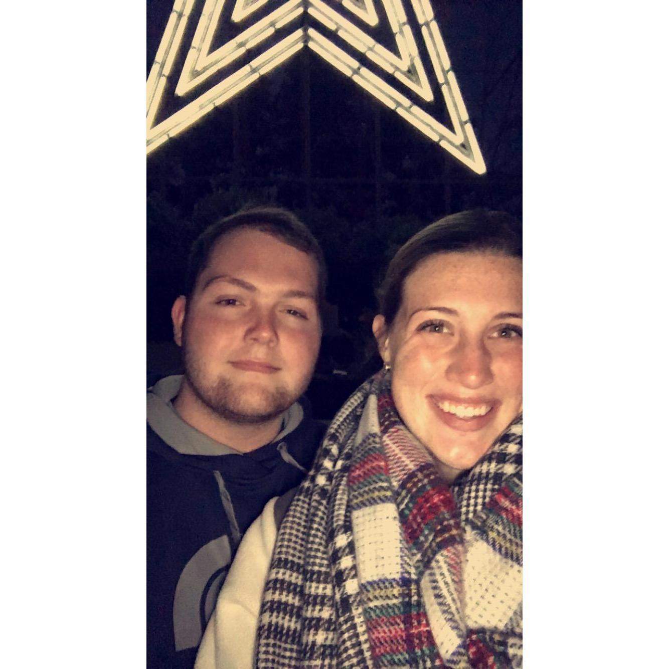 McKenzie's first trip to the Roanoke star!