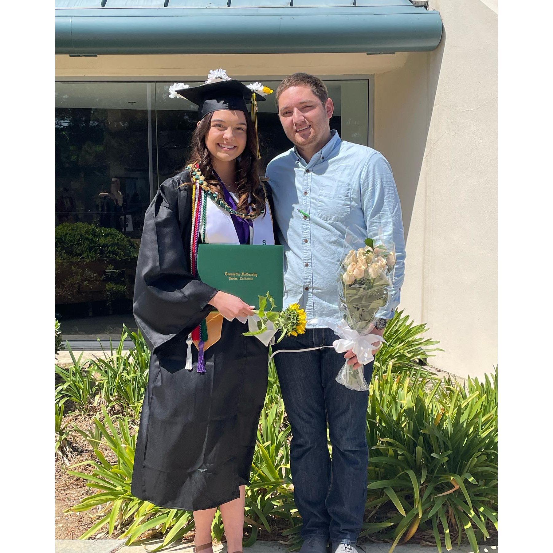 One of the biggest hurdles in our relationship was distance for a very long time, Amanda graduating from Concordia meant we would finally see eachother more than once per month!