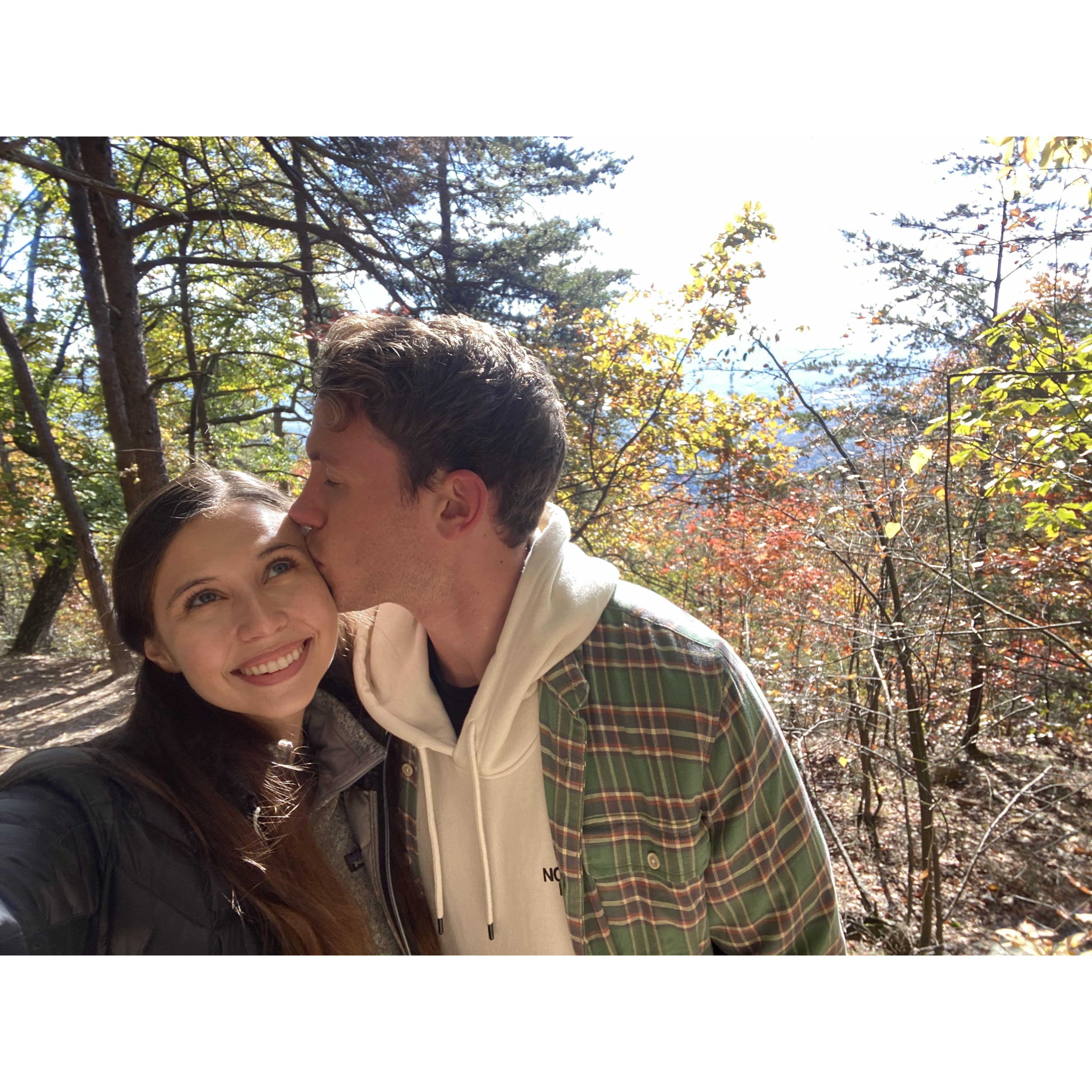 November 2021 - Shanelle's Birthday Hike in Virginia's Blue Ridge Mountains