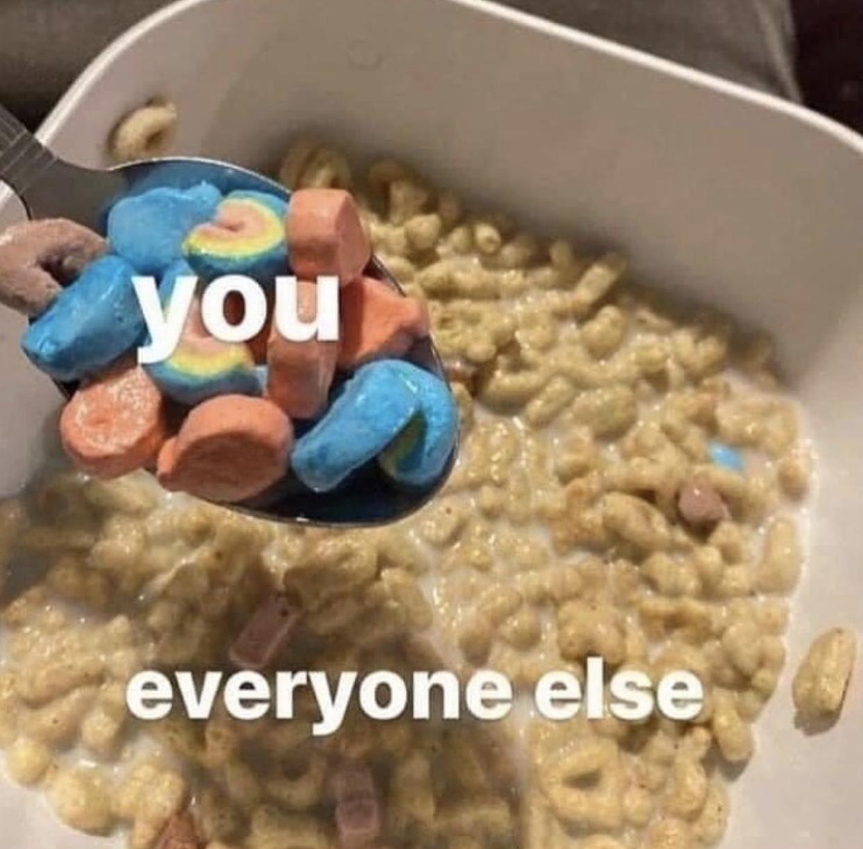 An example of the dumb cute love memes Mary sends Jesse sometimes [5/10]
