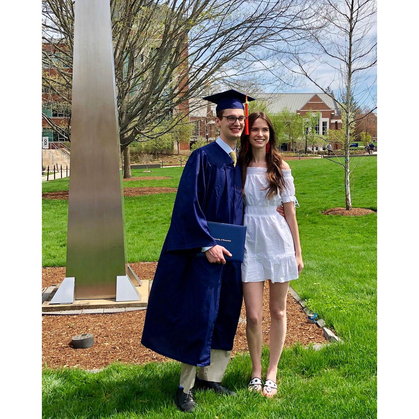 David's UConn Graduation! Go Huskies!