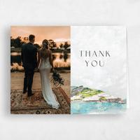 Grey Wedding Thank You - Sorrentine Photo