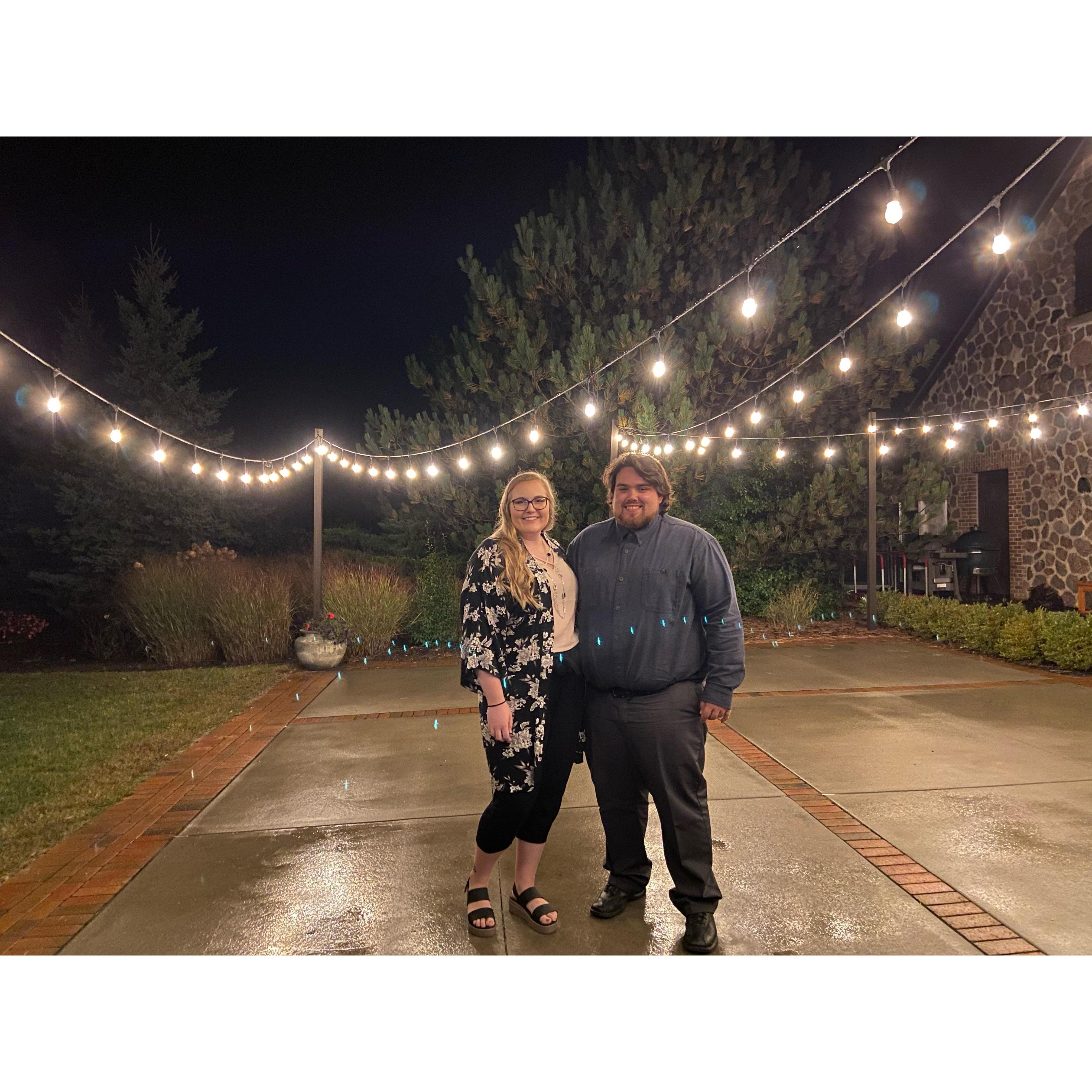The first of three weddings in 2020 for us!