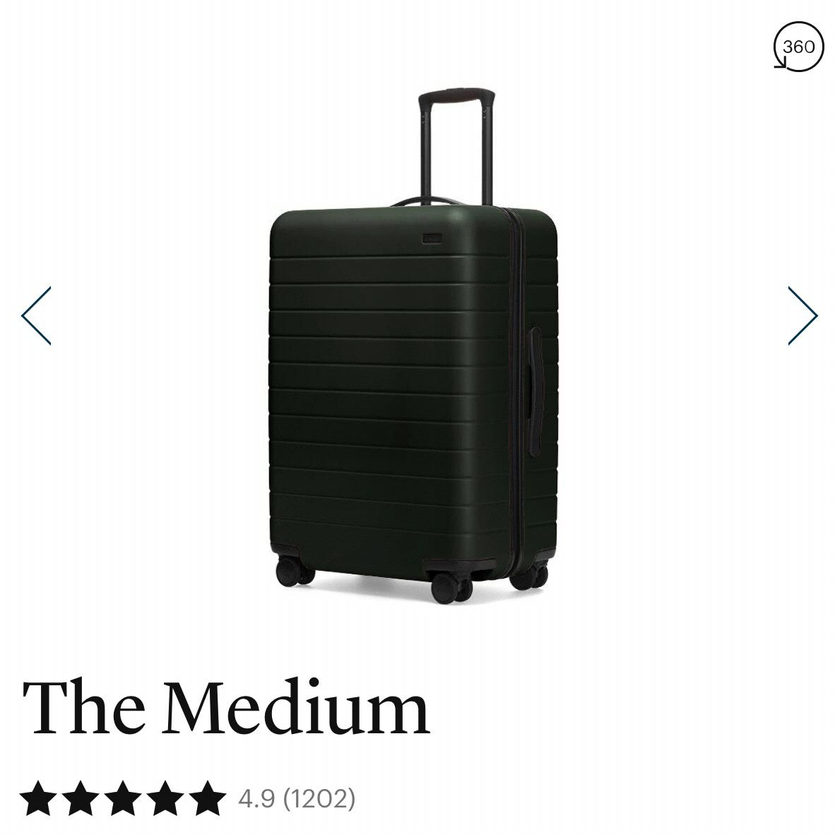 Medium AWAY suitcase for Travis