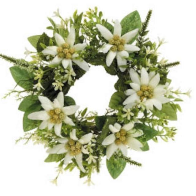 Edelweiss Flower Wreath
