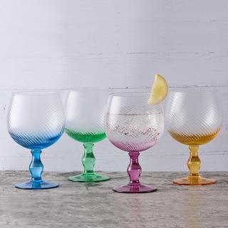 Swirl Gin Glass, Set of 4