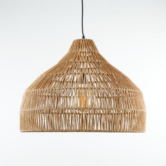 Cabo Large Woven Pendant Light