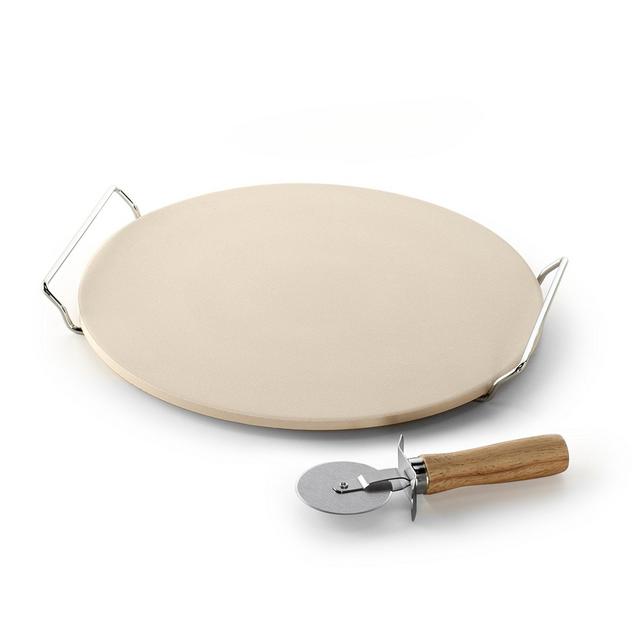 Nordic Ware, Tan Pizza Stone Set