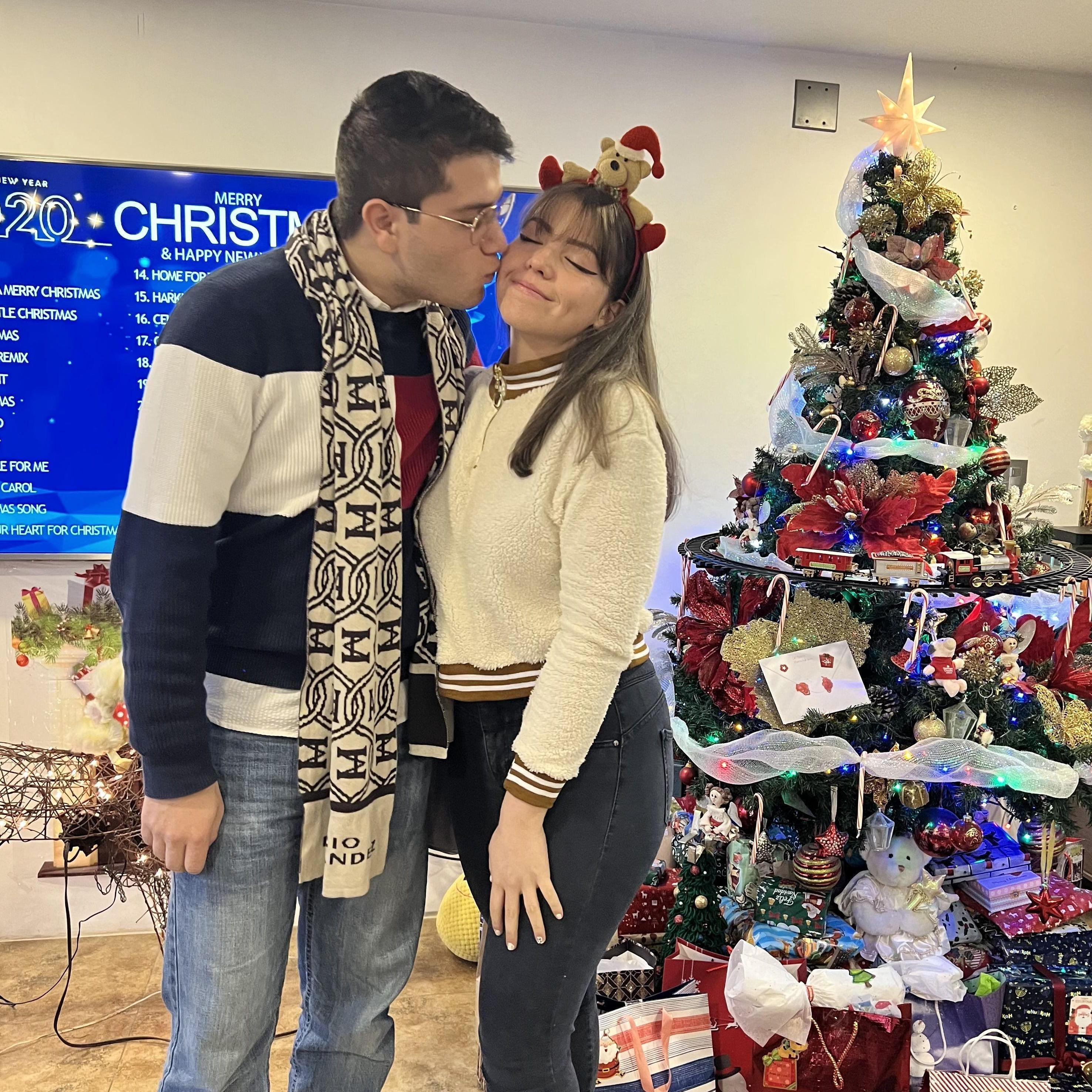 Celebrating Christmas together in Colombia