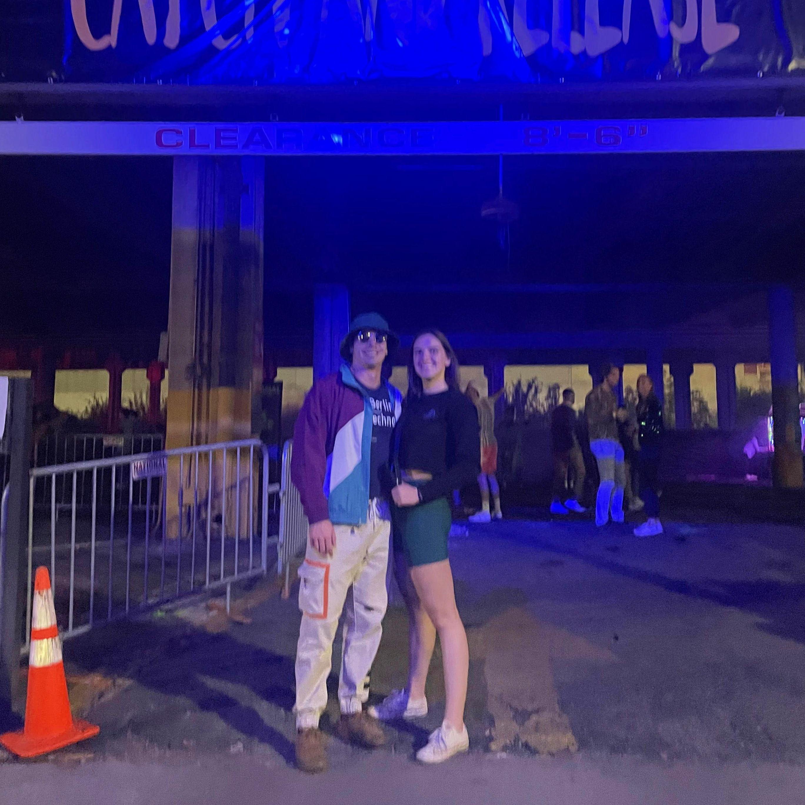 October 28th, 2022: Maddy pretends to be an EDM girl for one night for a Fisher concert.