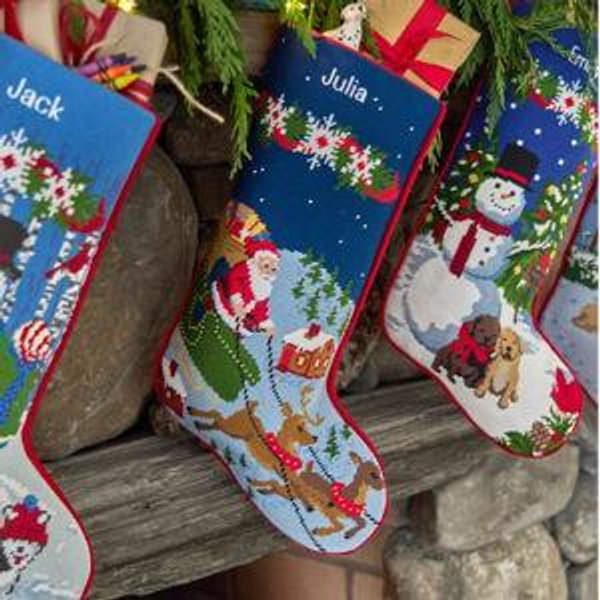 LL Bean Christmas Stockings