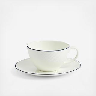 Gio Blue Teacup Saucer