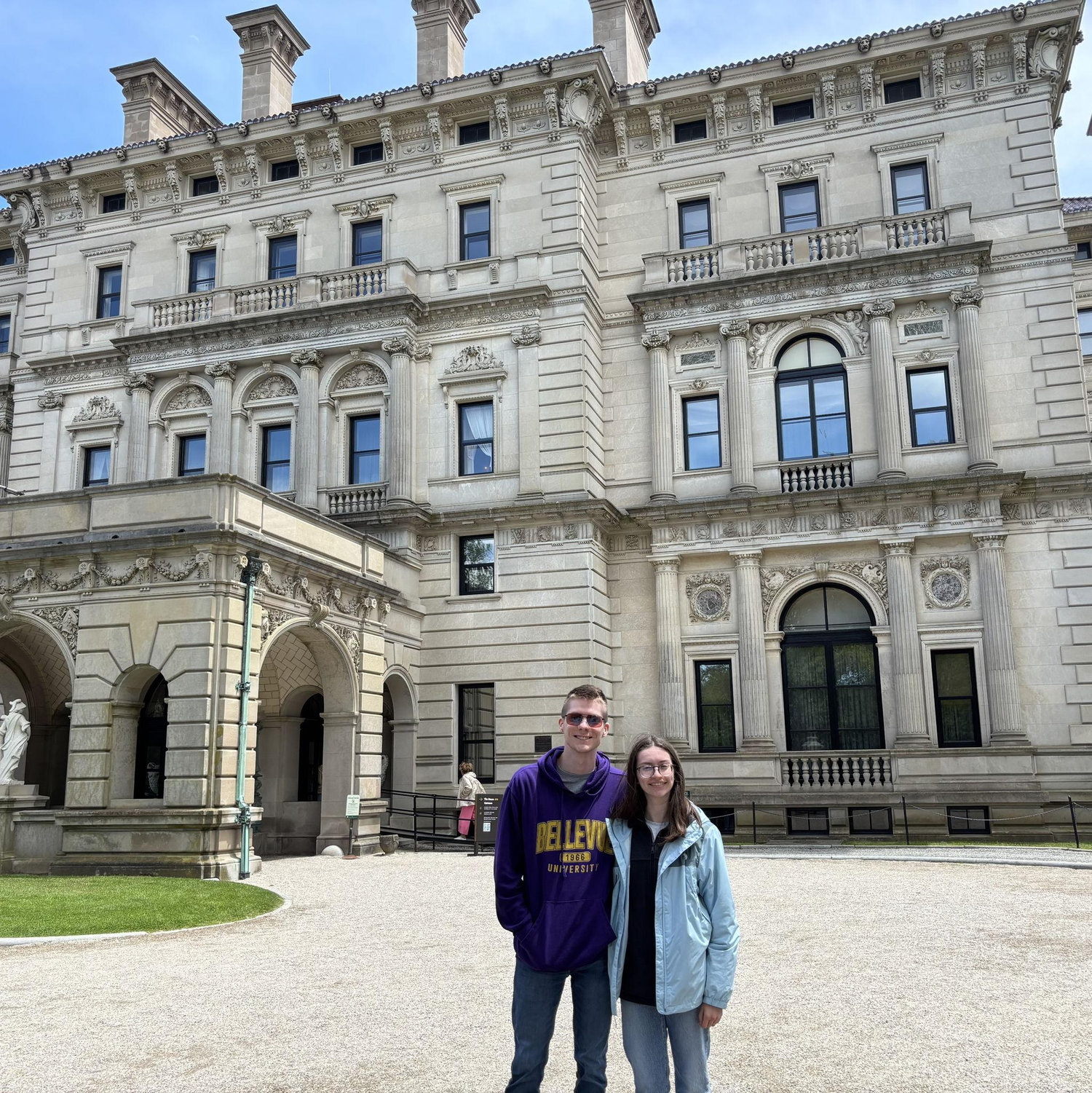 At the Newport Mansions