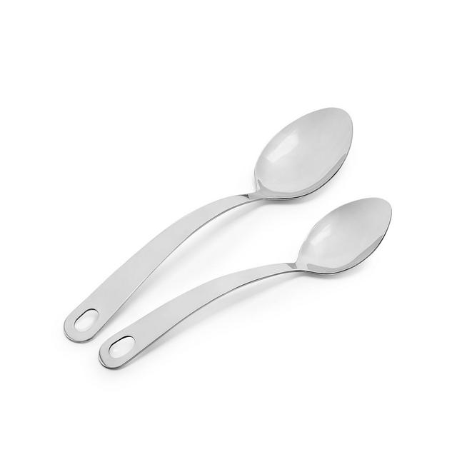 The Cellar Core 2-Pc. Stainless Steel Serving Spoon Set, Created for Macy's