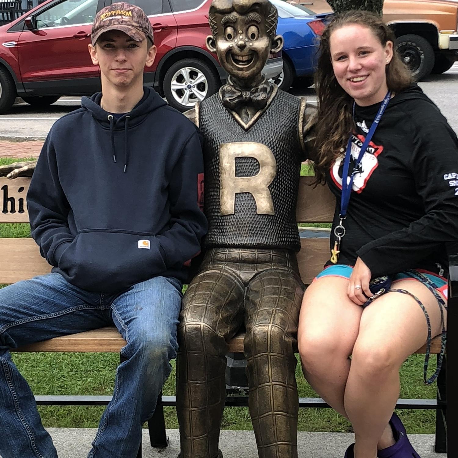 Right before Meredith leaves for Navy
