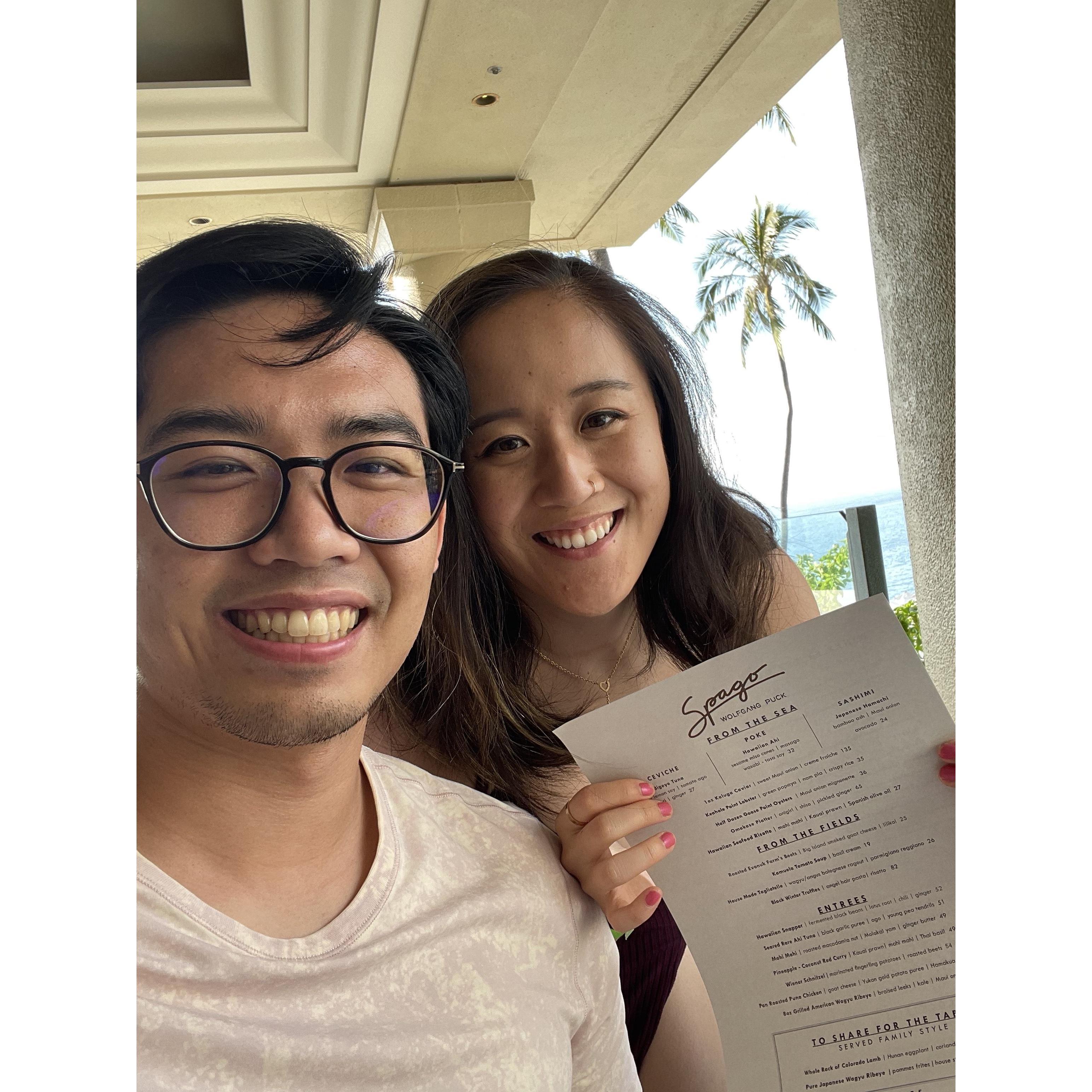 Once in a while, we love treating ourselves to a fancy dinner