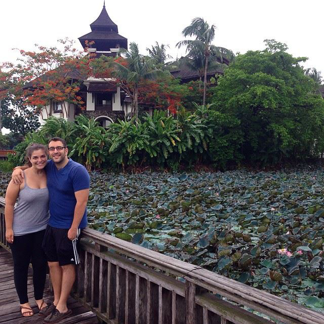 River walk in Yangon, Malaysia